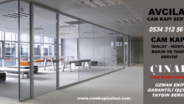 Avcılar Cam Kapı Tamiri