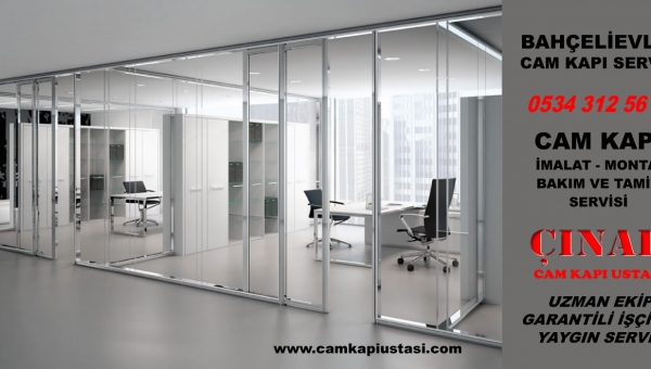 Bahçelievler Cam Kapı Servisi