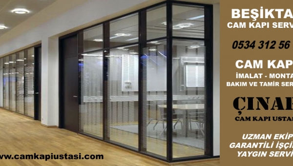 Beşiktaş Cam Kapı Tamiri