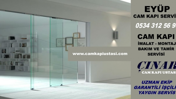 Eyüpsultan Cam Kapı Tamiri