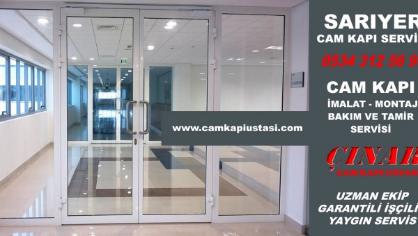 Sarıyer Cam Kapı Tamiri